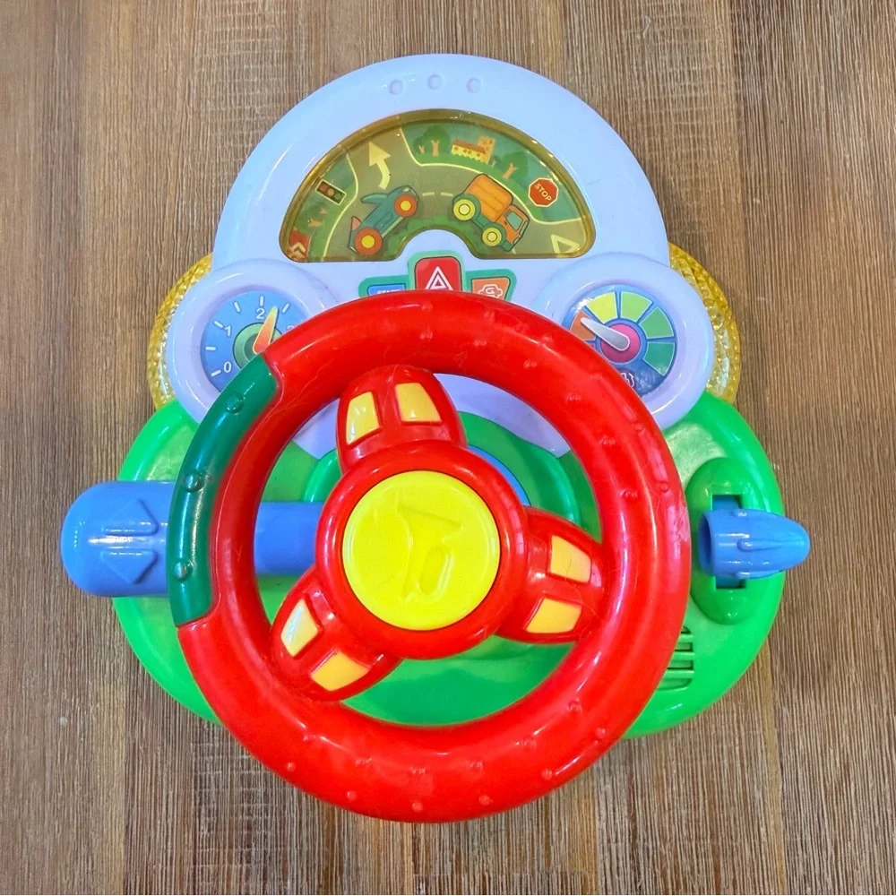 3/$10 🛒🛍️ Bingo Toddler Small Steering Wheel Toy